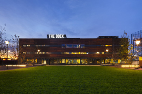 Front view of The Library at The Dock